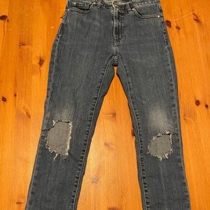 Gap ripped jeans